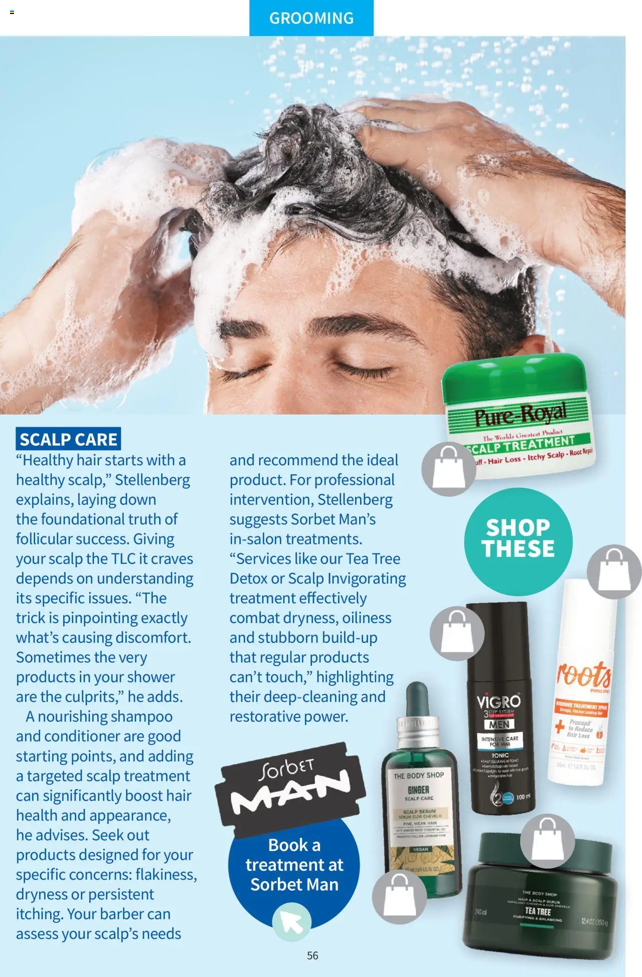 Clicks - Clubcard Magazine │ valid from 01.08.2025 | Page: 56 | Products: Serum, Shower, Tonic, Tea