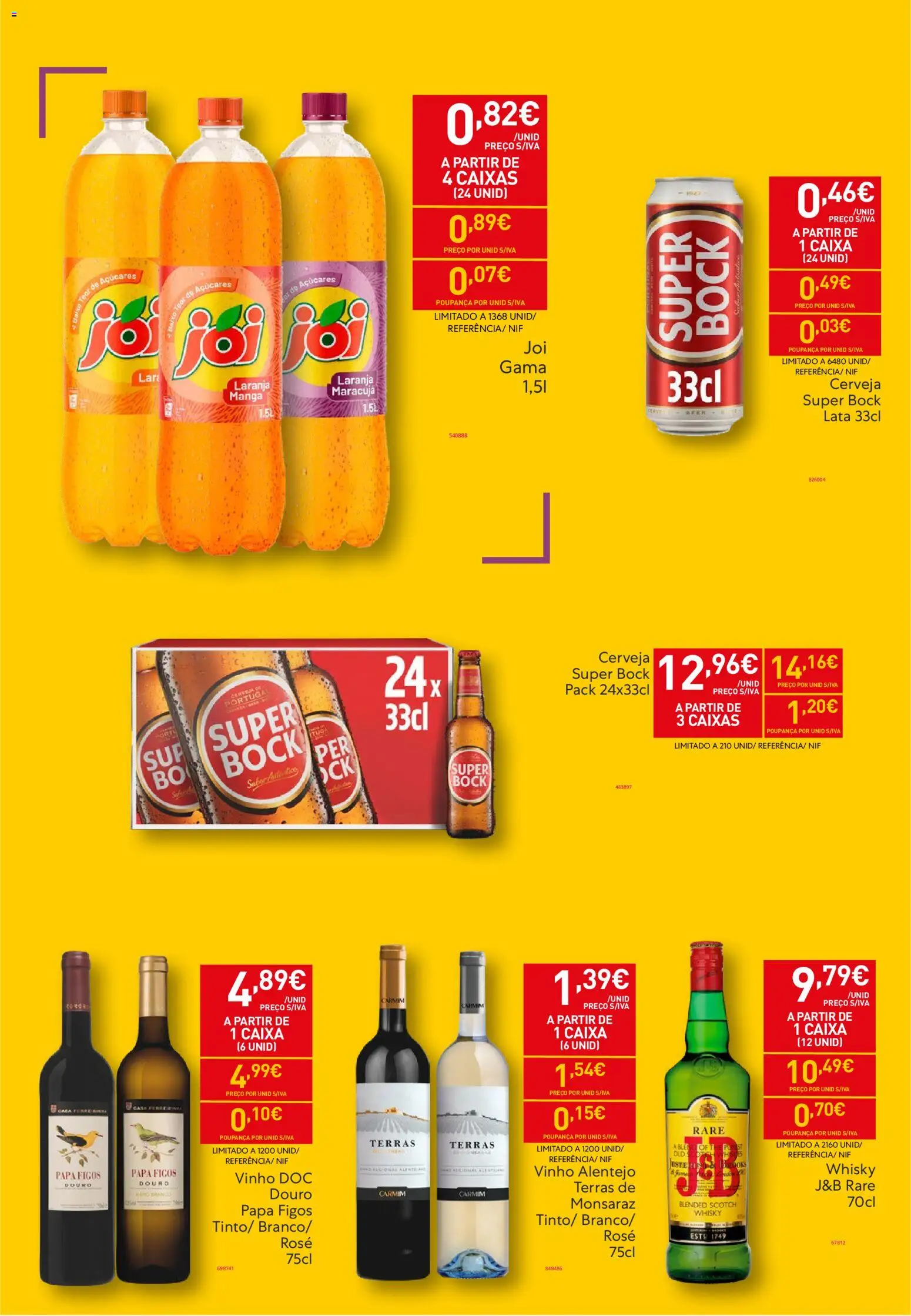 Recheio - Horeca Bons Negócios │ válido de 10.02.2026 | Página: 3 | Produtos: Super bock, Caixa, Vinho, Cerveja