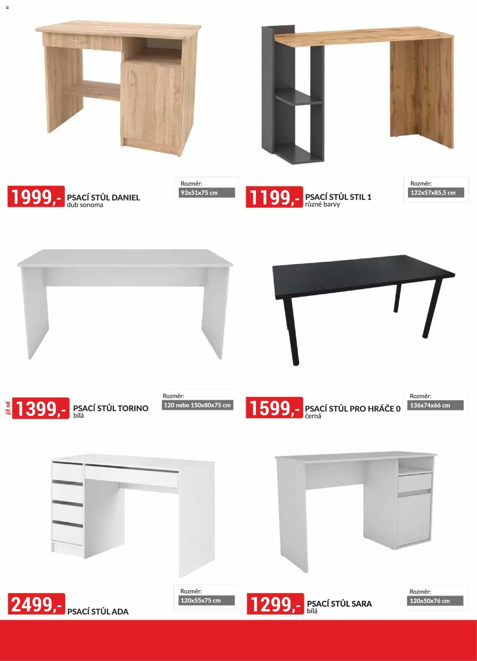 BAUMAX leták - Zařiďte si bydlení podle sebe od 01.03.2026 | Strana: 41 | Produkty: Stůl, Barvy, Psací stůl