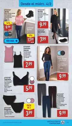 Vista previa Aldi folleto Península válido desde el 02.02.2026 | Página: 13 | Productos: Bailarinas