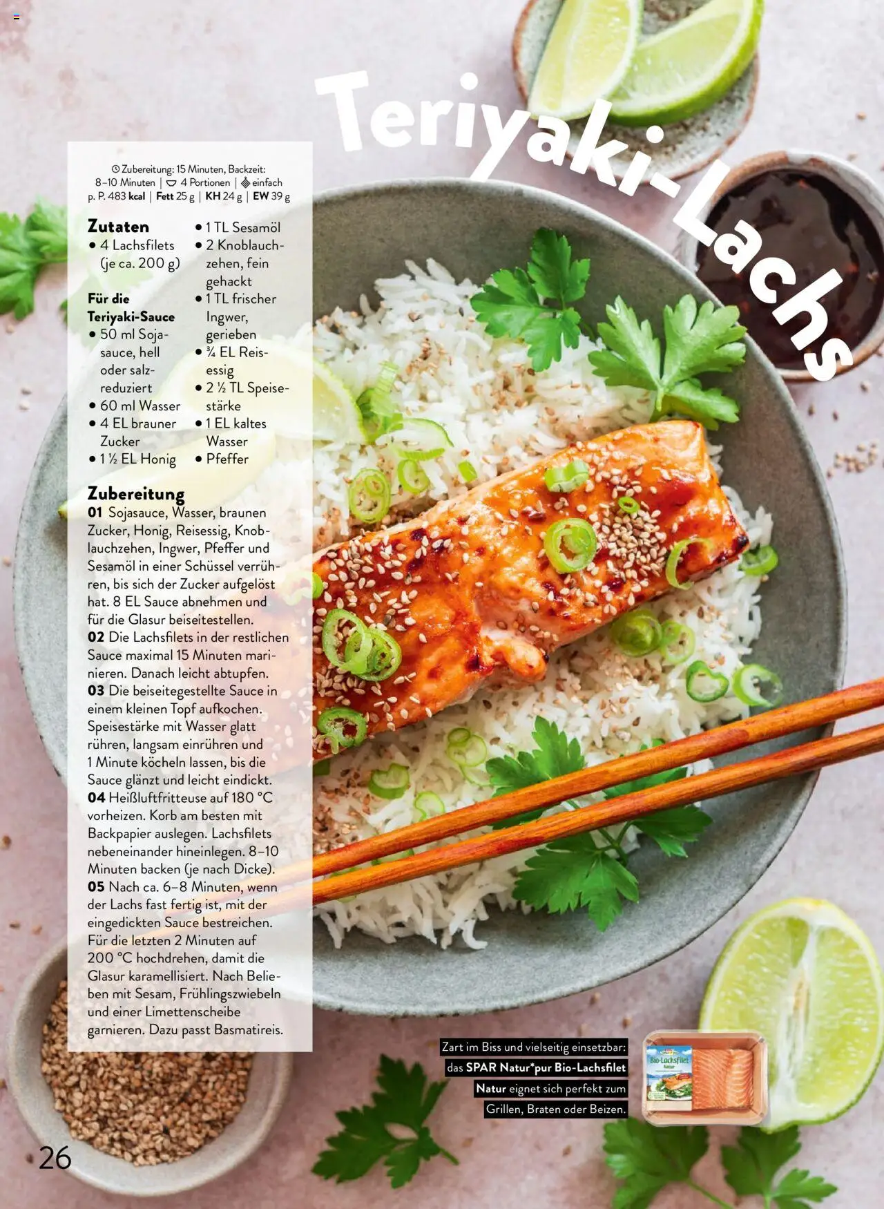 Spar Mahlzeit! Magazin gültig ab 01.09.2025 | Seite: 26 | Produkte: Salz, Zucker, Pfeffer, Reis
