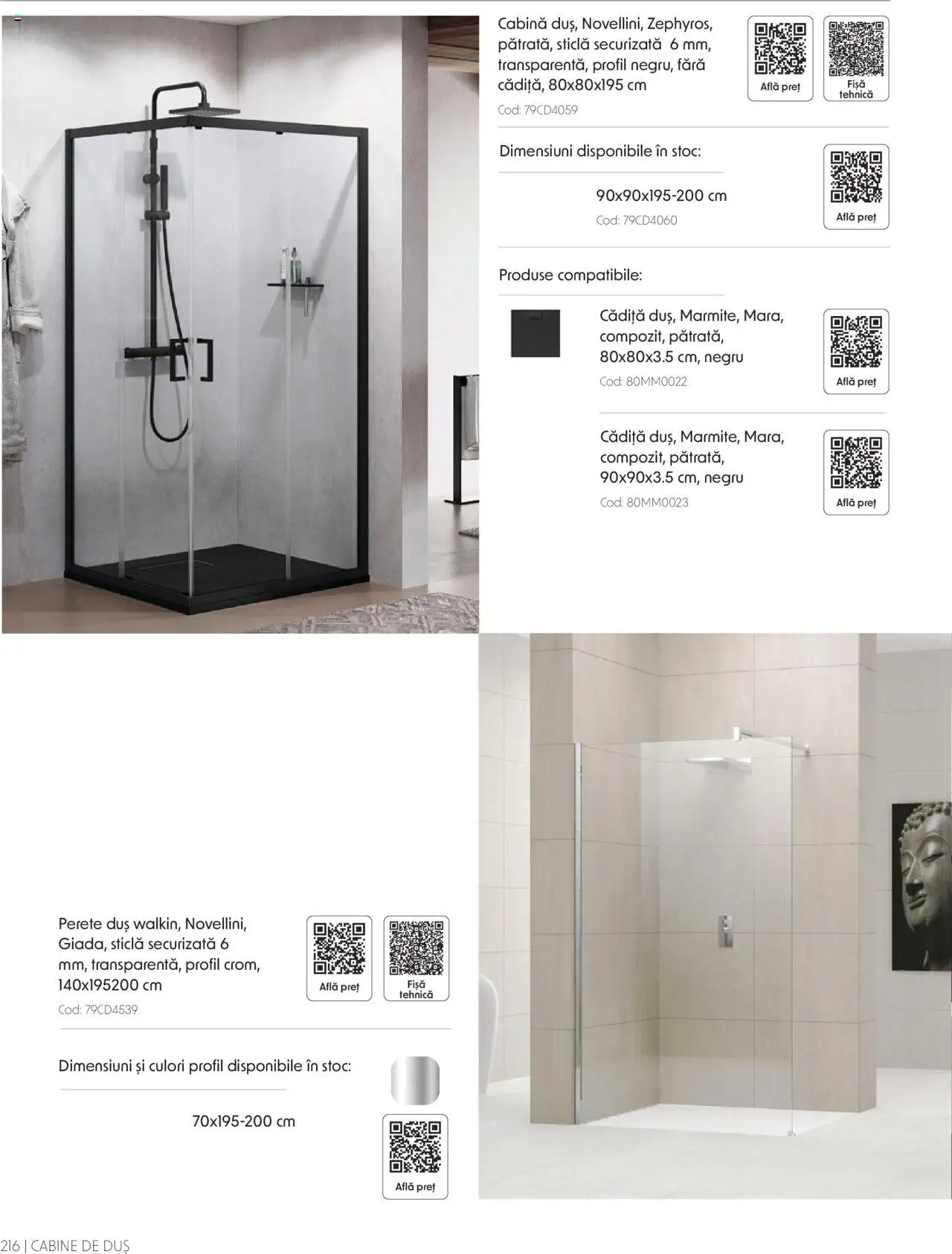 Catalog Romstal – valabil de la 25.11.2024 | Pagină: 216 | Produse: Duș