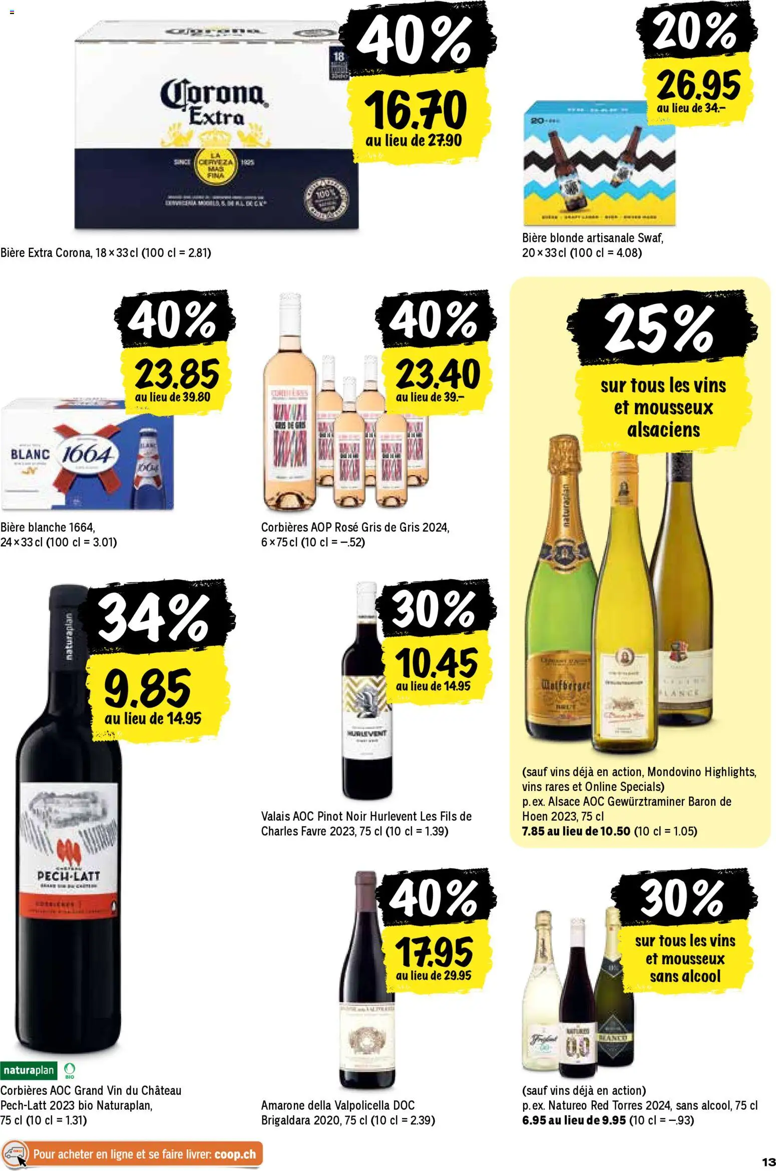 Coop - Les actions de la semaine – gültig ab 15.01.2026 | Seite: 13