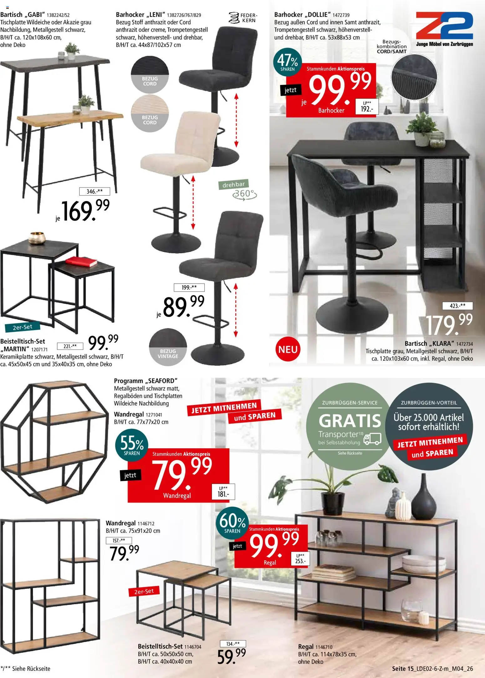 Zurbrüggen Prospekt 	 | 22.02.2026 | Wie erhält man einen begrenzten Rabatt? | Deutschland