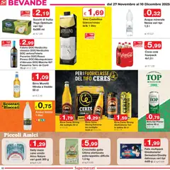 Anteprima del volantino Sì con Te - Black Friday valido a partire dal 27.11.2025 | Pagina: 18 | Prodotti: Top, Crocchette, Pera, Coca Cola