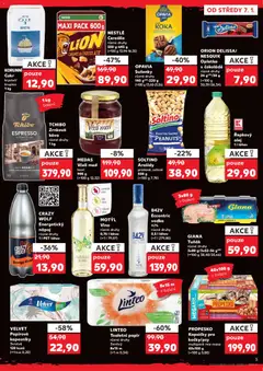 Náhled letáku ORION DELISSA/NESQUIK Oplatka v čokoládě, Oplatka v čokoládě různé druhy 26 gVP/30 g od 07.01.2026 | Strana: 3 | Produkty: Propesko, Cereálie, Vodka, Papírové kapesníky