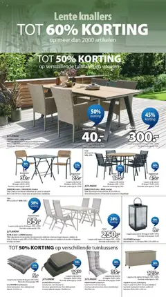 JYSK folder - Lente knallers - Voorbeeld van een folder van JYSK, geldig van 30.03.2026 | Pagina: 2 | Producten: Lantaarn, Kussen, Stoel, Zitting