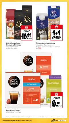 Jumbo folder week 13 - Voorbeeld van een folder van Jumbo, geldig van 25.03.2026 | Pagina: 29 | Producten: Koffiebonen, Kan, Nescafe, Cappuccino