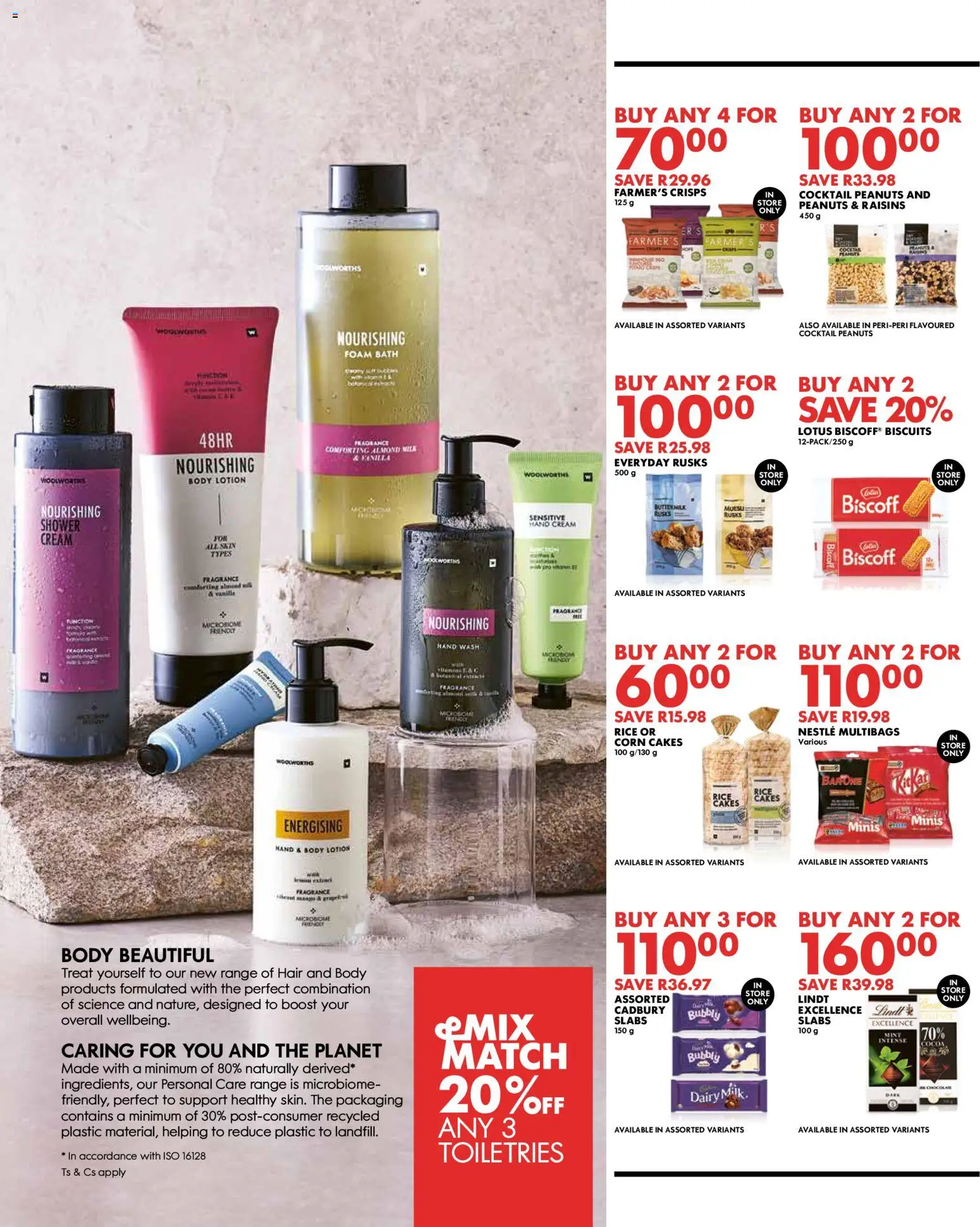 New Woolworths catalogue – valid from 24.11.2025 | Page: 10 | Products: Rice cakes, Corn, Rusks, Peanuts