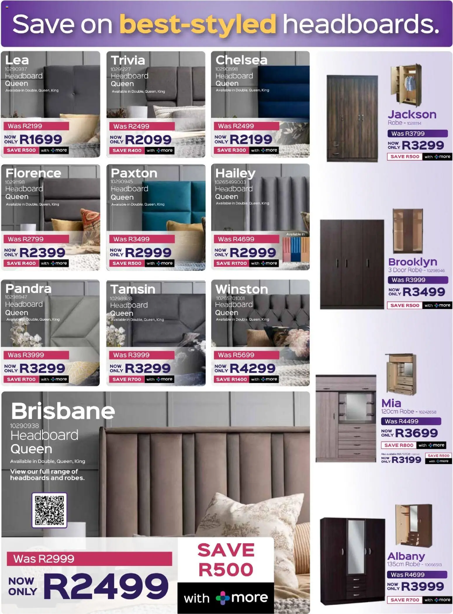 New Sleepmasters catalogue – valid from 19.02.2026 | Page: 11 | Products: Headboard