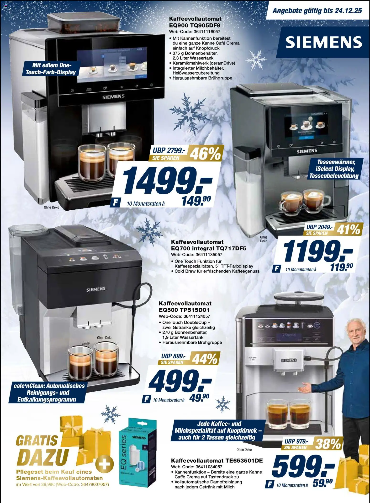Expert Weihnachts sparen No. 2 – gültig ab 15.12.2025 | Seite: 5 | Produkte: Siemens, Milch, Kaffee, Kaffeevollautomat