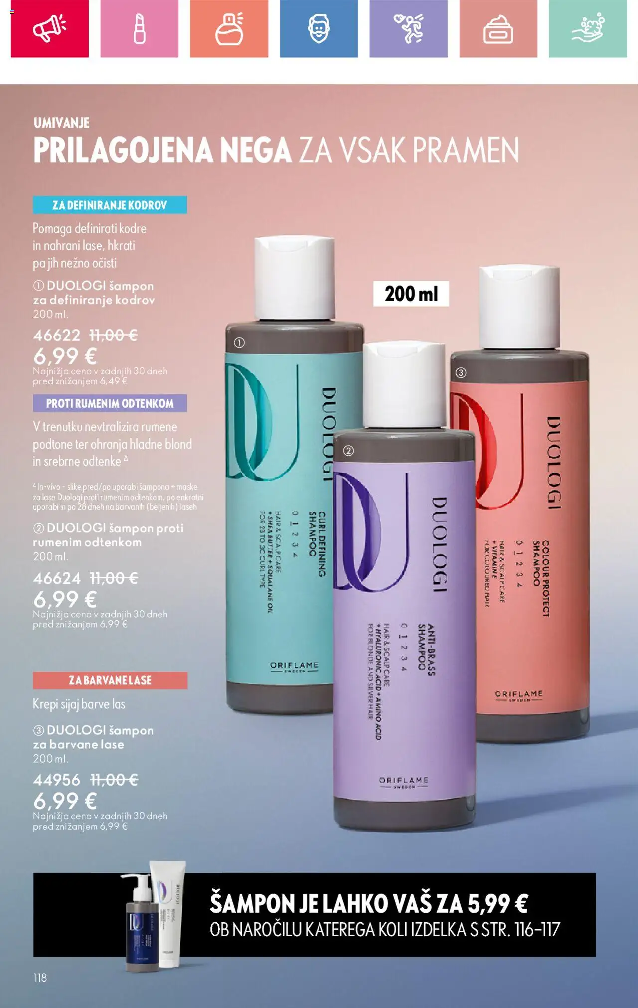 Oriflame katalog 12 │ velja od 24.08.2025 | Stran: 118 | Izdelki: Sampon