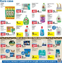 Volantino Carrefour del 05.09.2025 | Pagina: 28 | Prodotti: Sgrassatore, Limone, Crocchette, Lavatrice