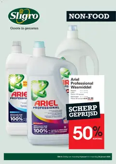 Sligro - Non-Food - Voorbeeld van een folder van Sligro, geldig van 05.01.2026