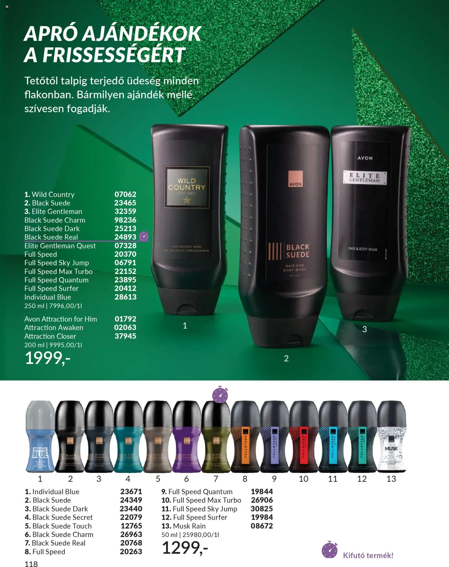 Avon akciós ujság - amely érvényes a következő dátumtól: 01.11.2025 | Oldal: 124