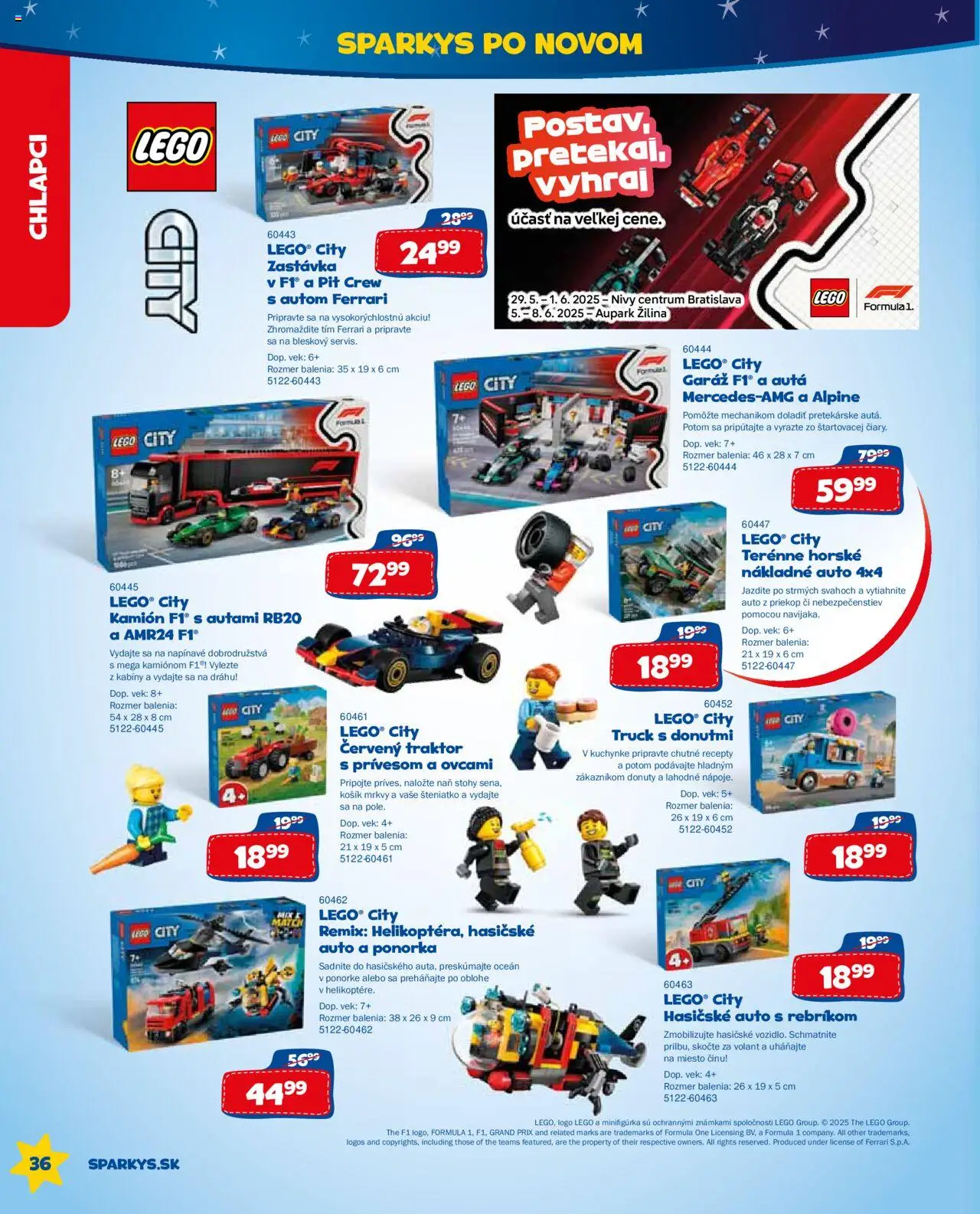 ALLTOYS letný katalóg │ platný od 26.06.2025 | Strana: 36 | Produkty: LEGO