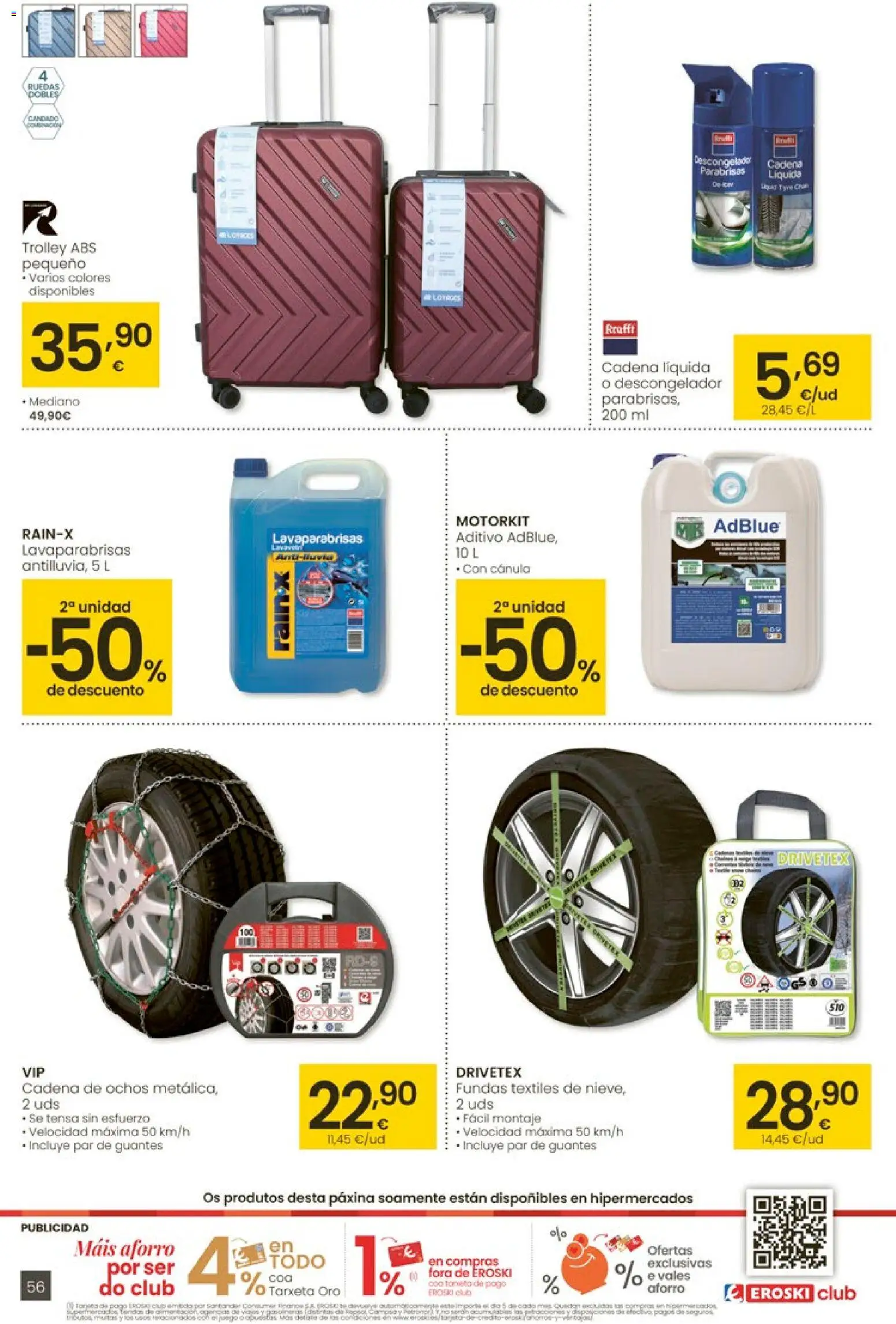 Eroski - Entroido do aforro │ válido desde el 29.01.2026 | Página: 56 | Productos: Guantes