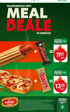 Żabka Gazetka od 02.07.2025 | Strona: 55 | Produkty: Kiełbasa, Zapiekanka, Baton