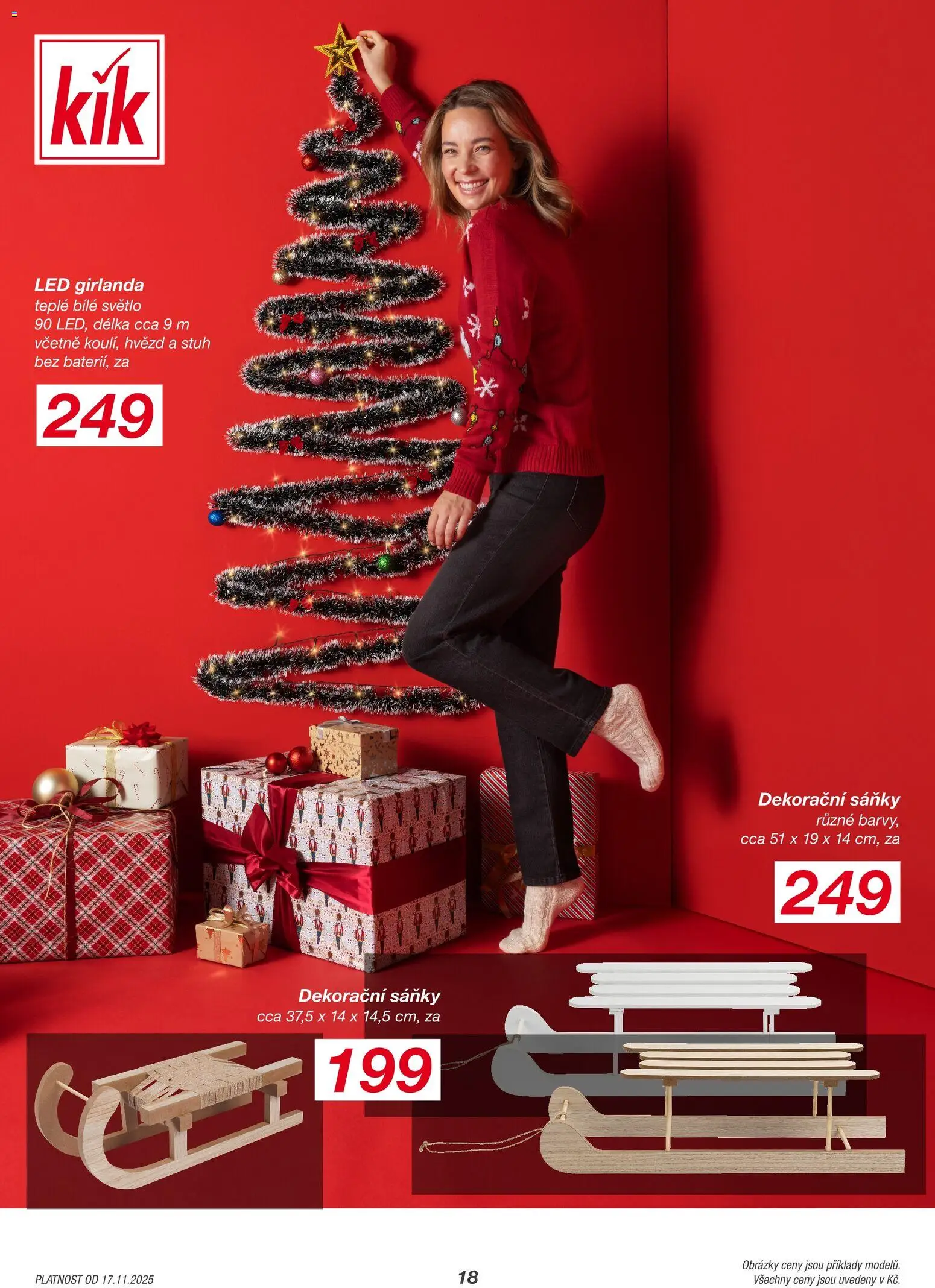 Kik Black Friday od 17.11.2025 | Strana: 18 | Produkty: Girlanda, LED