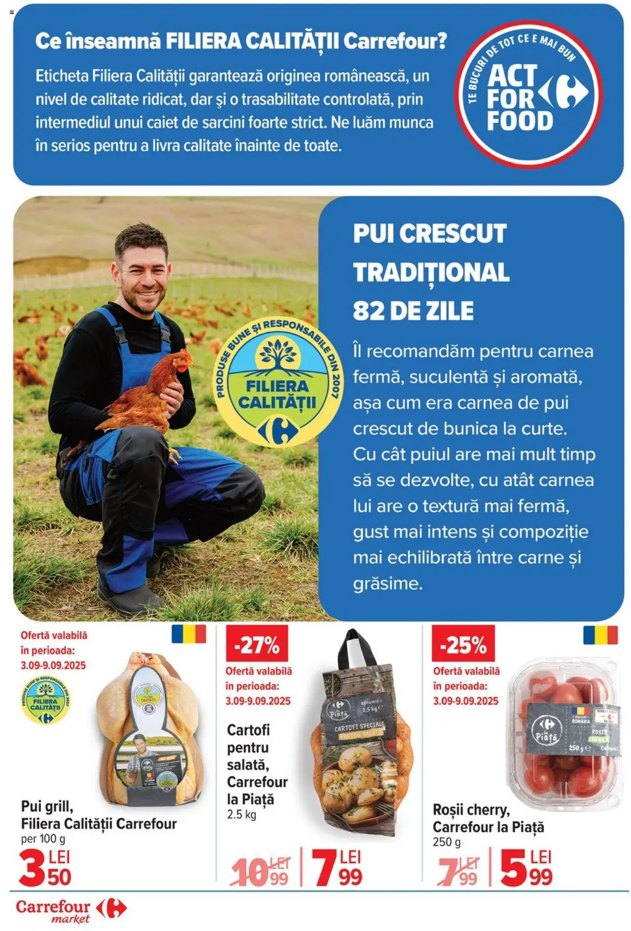 Carrefour catalog - Market – valabil de la 03.09.2025 | Pagină: 9 | Produse: Hacıyatmaz Kedi Oyuncağı, Roșii, Cartofi
