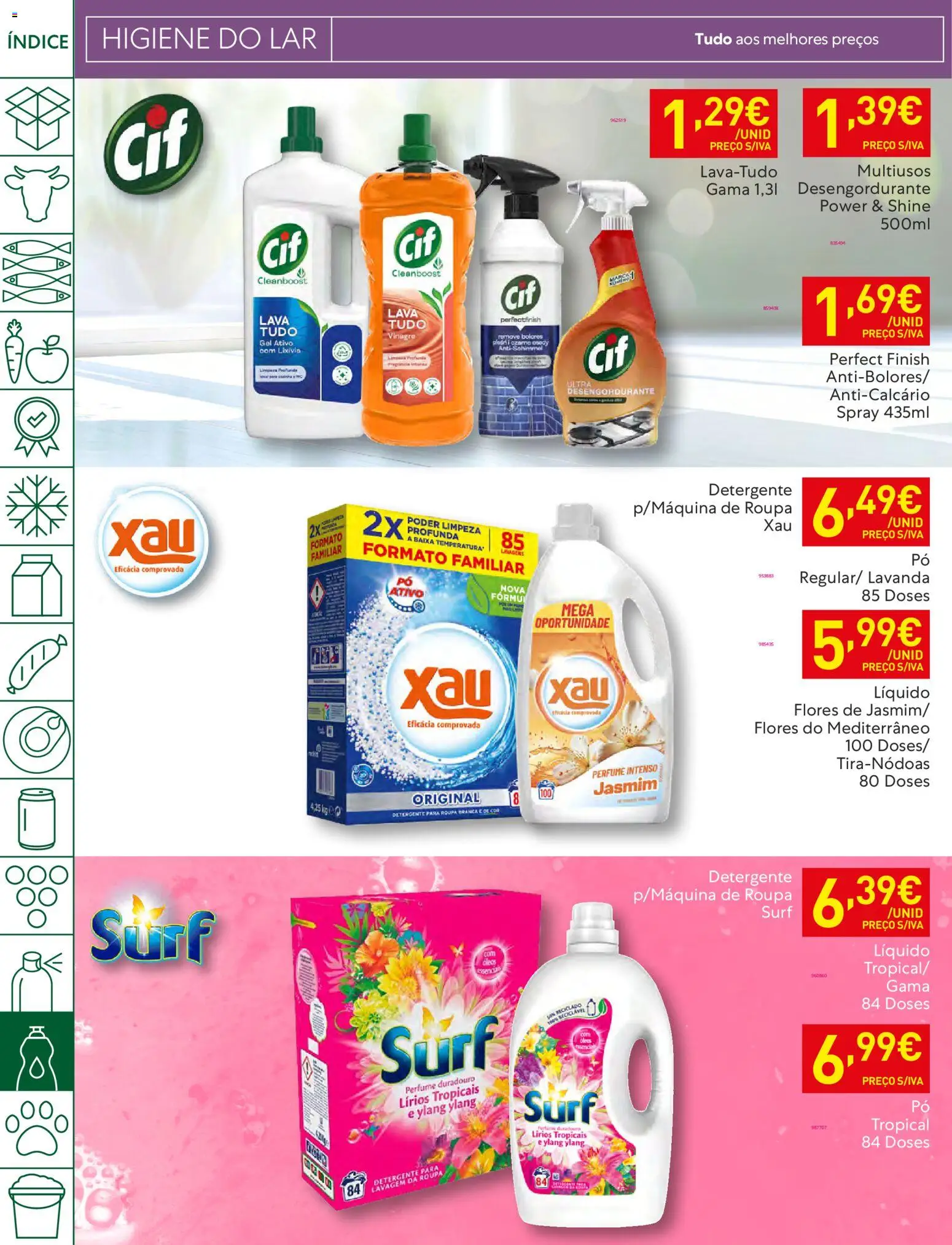 Recheio folheto │ válido de 03.02.2026 | Página: 50 | Produtos: Vinagre, Flores, Perfume, Detergente