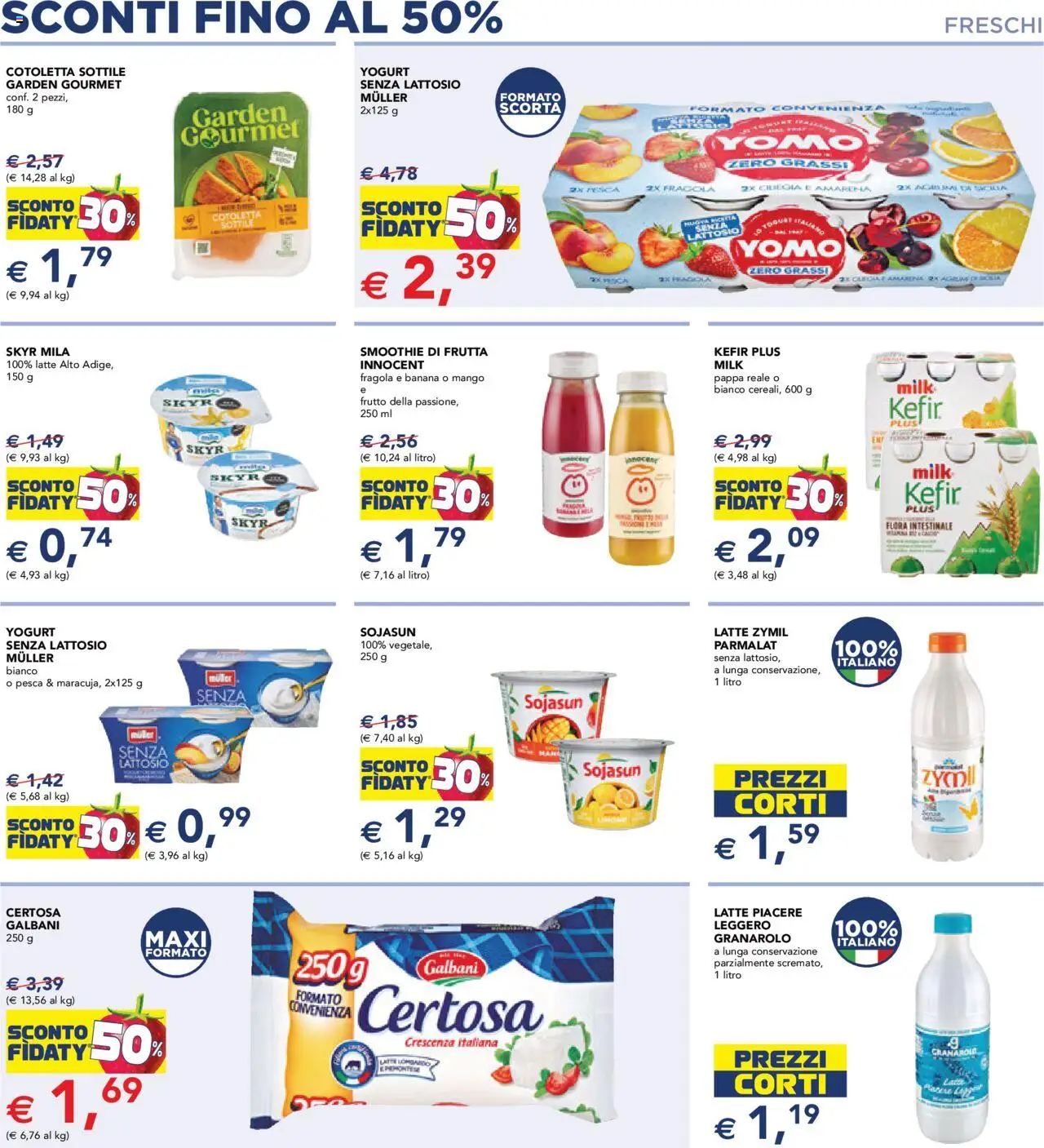 Volantino Esselunga S del 11.09.2025 | Pagina: 5 | Prodotti: Yogurt, Frutta, Pesca, Crescenza