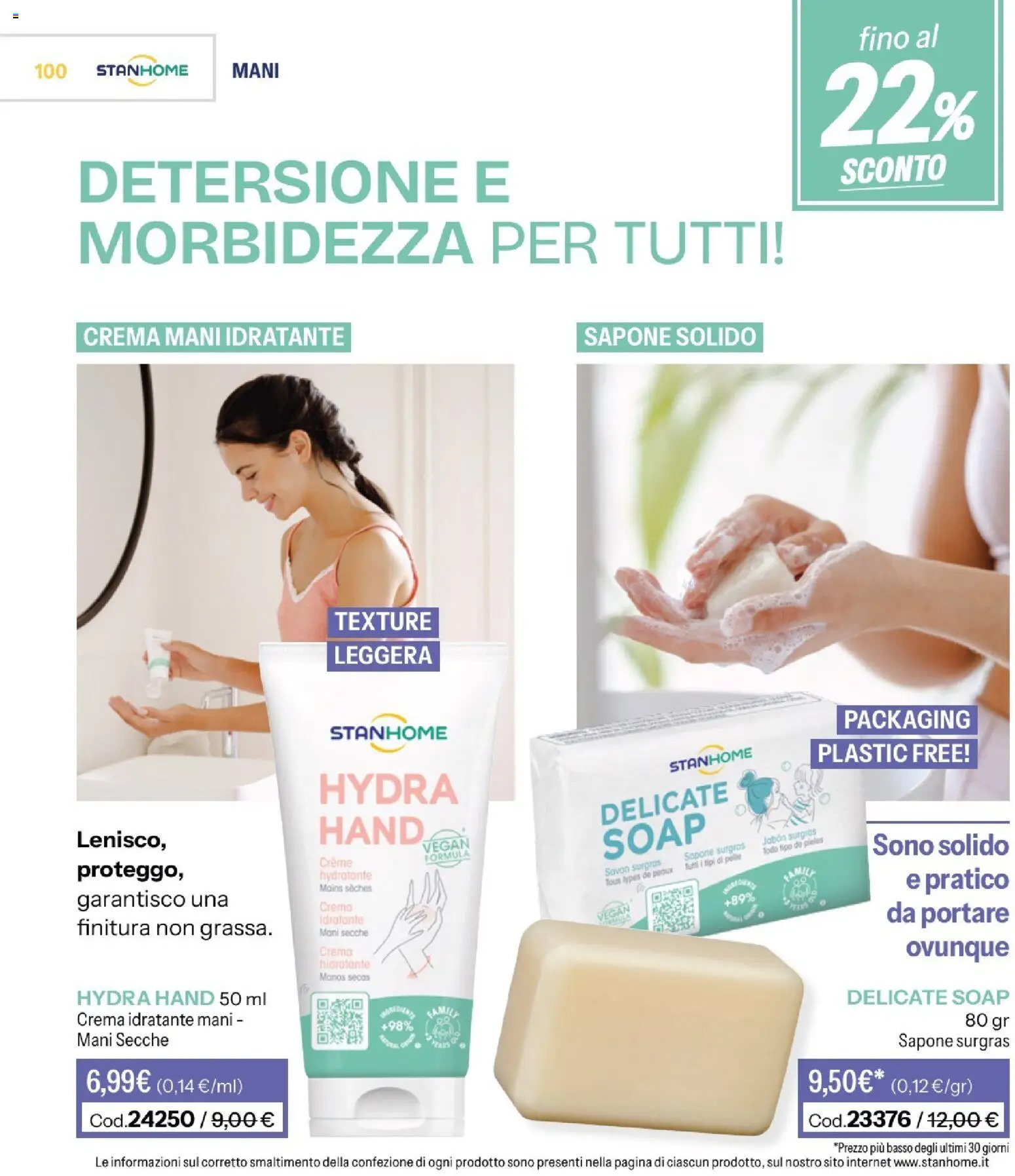 Volantino Stanhome del 08.01.2026 | Pagina: 100 | Prodotti: Crema, Sapone