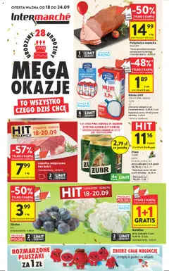 Pogląd oferty "Intermarche Gazetka" - ważna od 18.09.2025