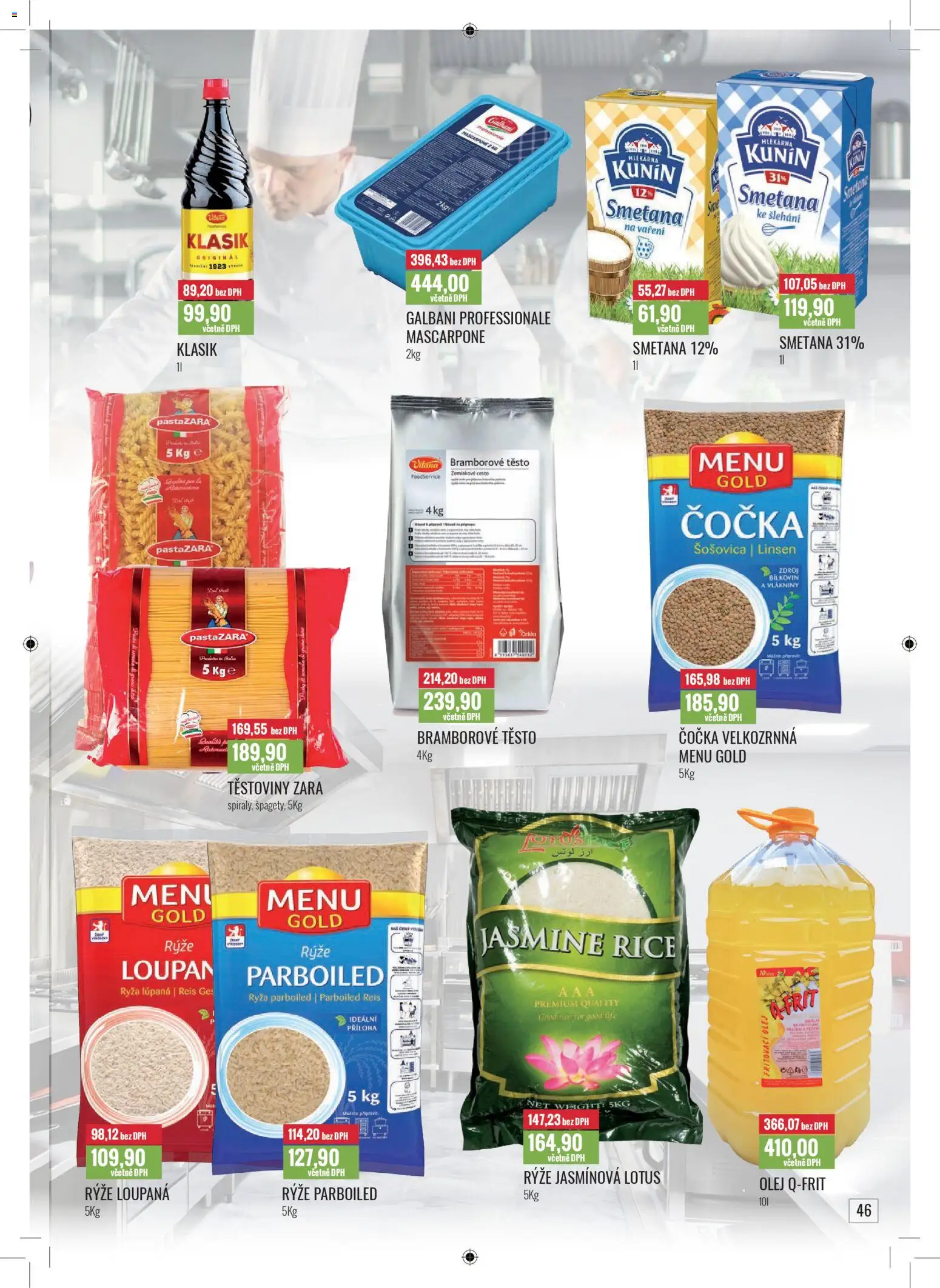 Ratio leták od 01.12.2025 | Strana: 47 | Produkty: Olej, Smetana, Smetana ke šlehání, Fritovací olej