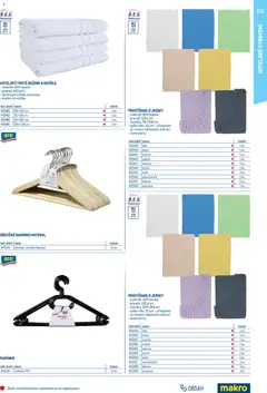 Náhled letáku Makro leták - Gastro vybavení a zařízení od 01.02.2026 | Strana: 233 | Produkty: Ručník, Osuška, Prostěradlo, Barvy