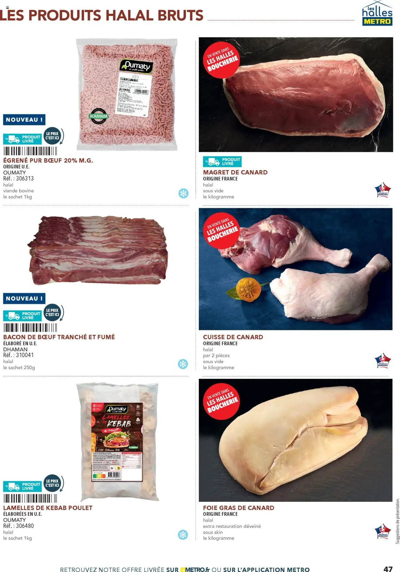  | Page: 47 | Produits: Foie Gras de Canard, Volaille, Viande, Livre