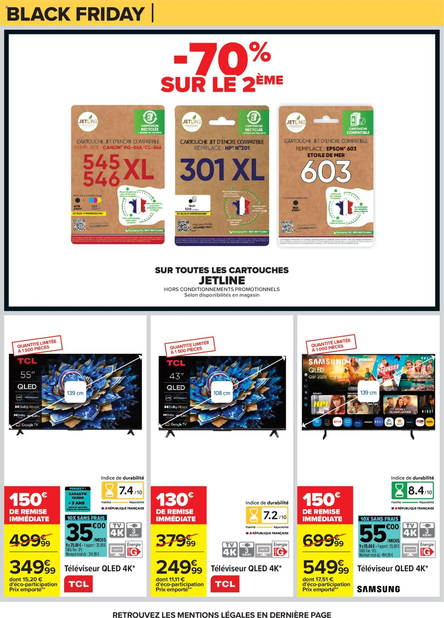 {H1} | Page: 7 | Produits: Televiseur, Cartouche