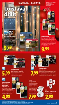 Lidl-mainoslehti voimassa 16.10.2025 alkaen | Sivu: 35 | Tuotteet: Paristot