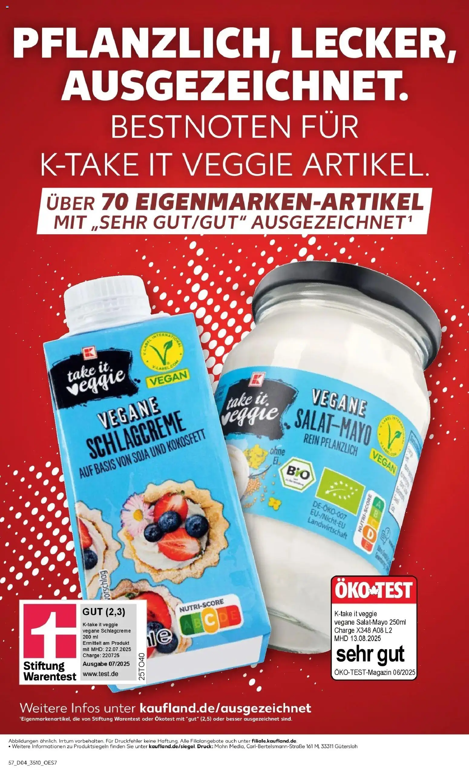Kaufland prospekt Weißenfels	 – gültig ab 25.01.2026 | Seite: 57 | Produkte: Mayonnaise