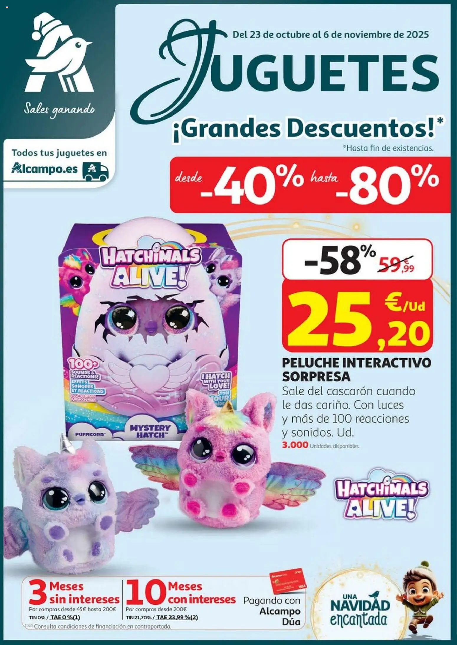 Alcampo - HG Juguetes  │ válido desde el 23.10.2025 | Página: 1 | Productos: Juguetes