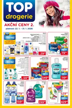 Náhled letáku Top drogerie leták od 22.01.2026