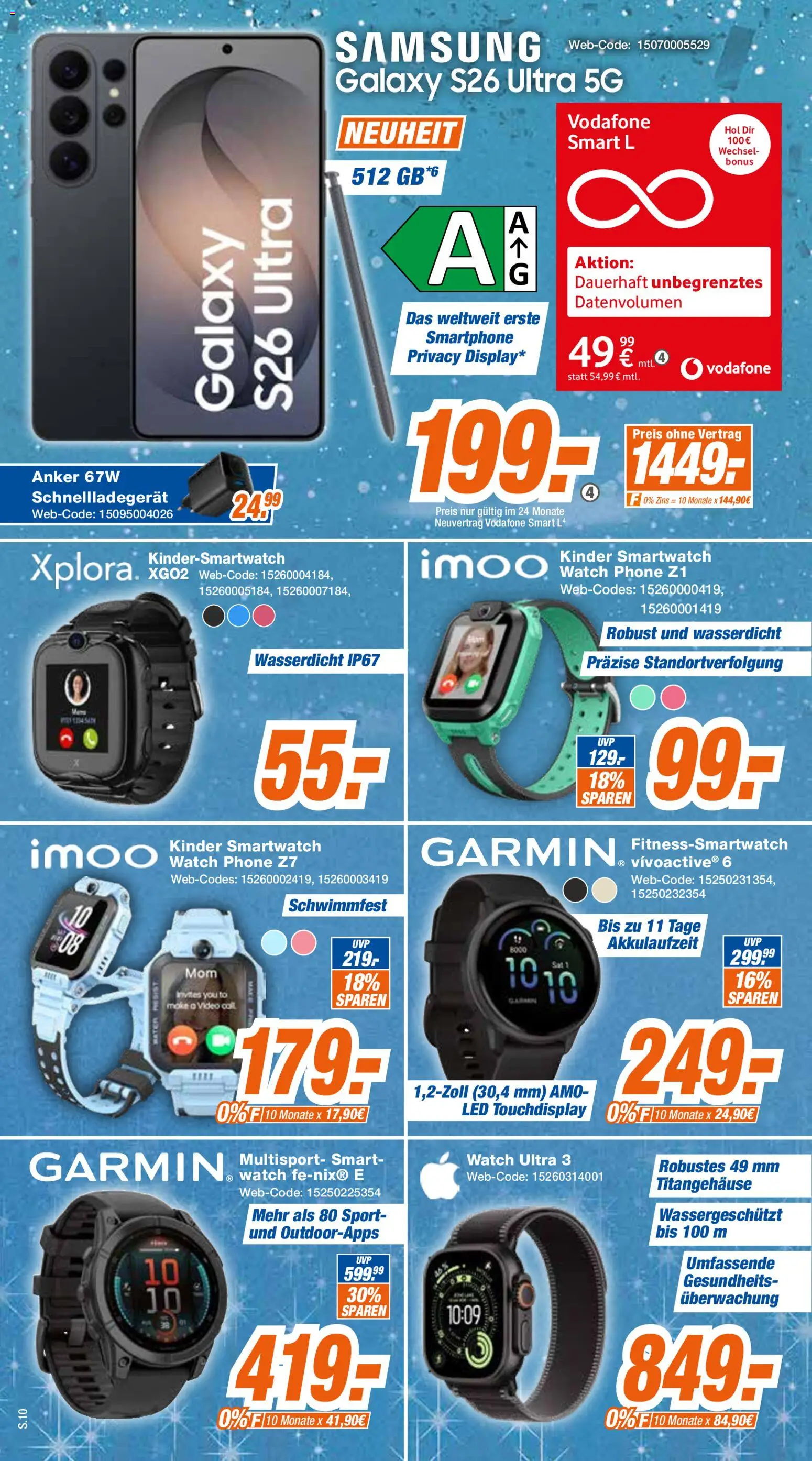 Expert - Giessen – gültig ab 06.04.2026 | Seite: 10 | Produkte: Smartwatch, Samsung, Smartphone, Video