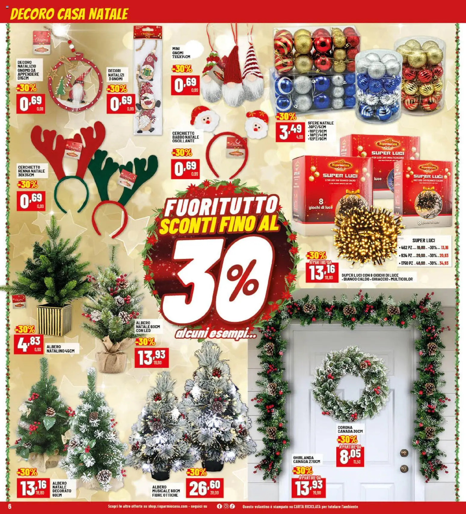 Volantino RisparmioCasa del 22.12.2025 | Pagina: 6