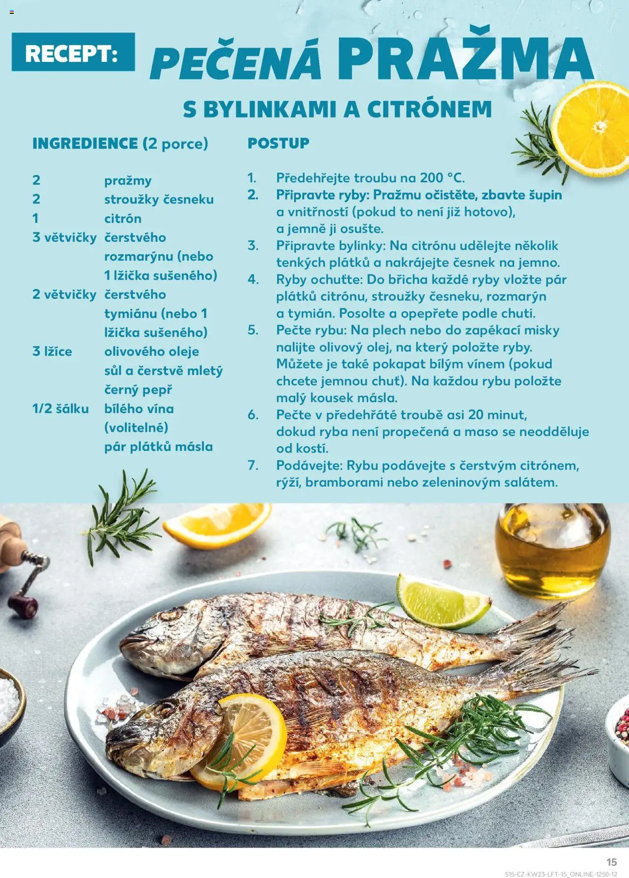 Kaufland leták - Ostrava od 04.06.2025 | Strana: 15 | Produkty: Zapékací misky, Plech, Citron, Maso