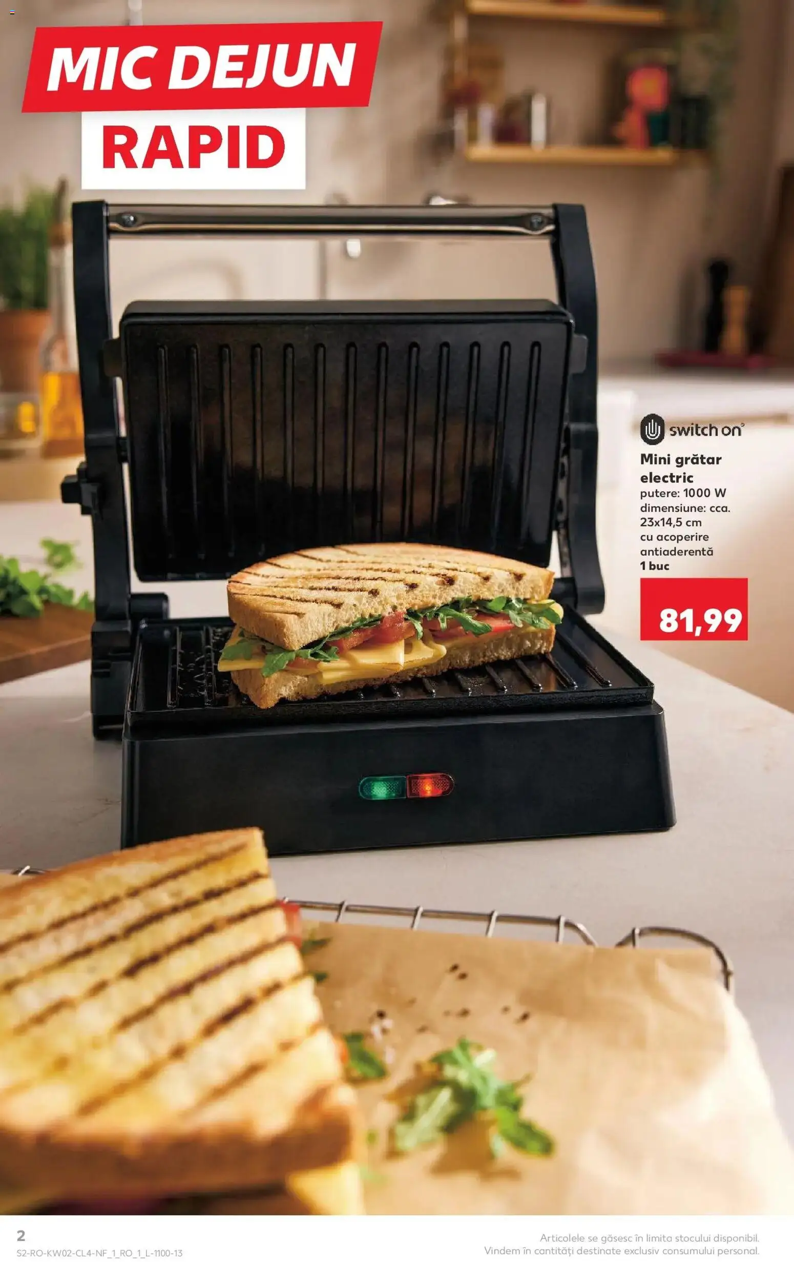 Noul catalog Kaufland – valabil de la 07.01.2026 | Pagină: 2 | Produse: Grill, Grătar