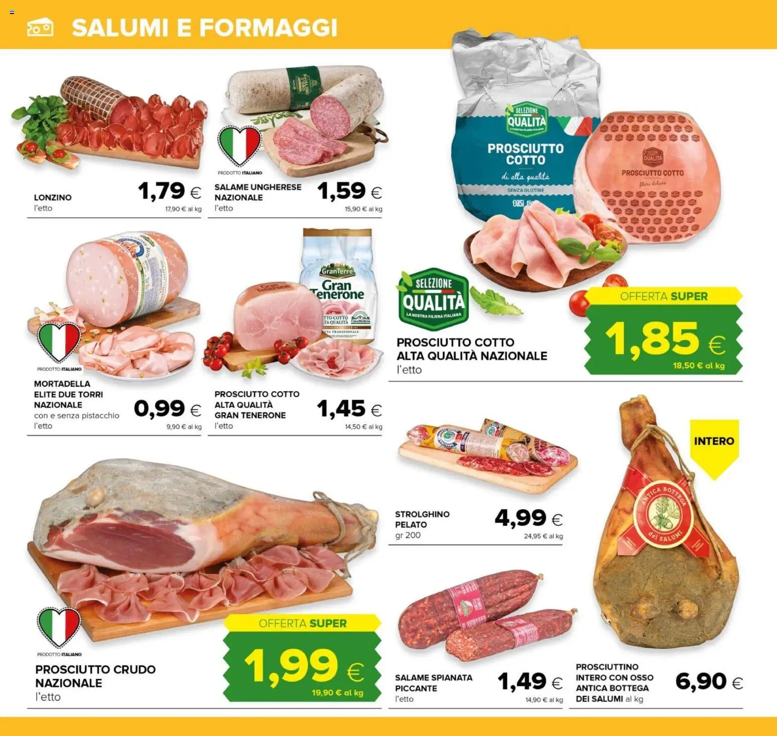 Volantino Oasi del 12.03.2026 | Pagina: 6 | Prodotti: Prosciutto Crudo, Prosciutto Cotto, Prosciutto, Mortadella