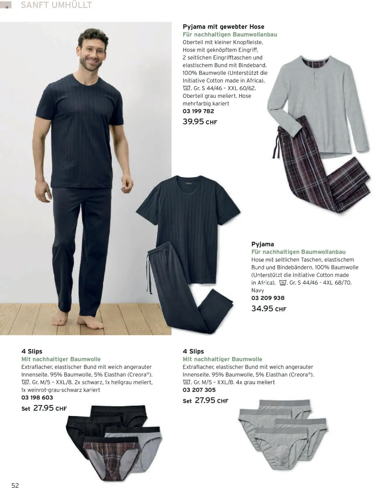 Tchibo Aktionen Herbst – gültig ab 24.09.2025 | Seite: 52 | Produkte: Hose, Pyjama