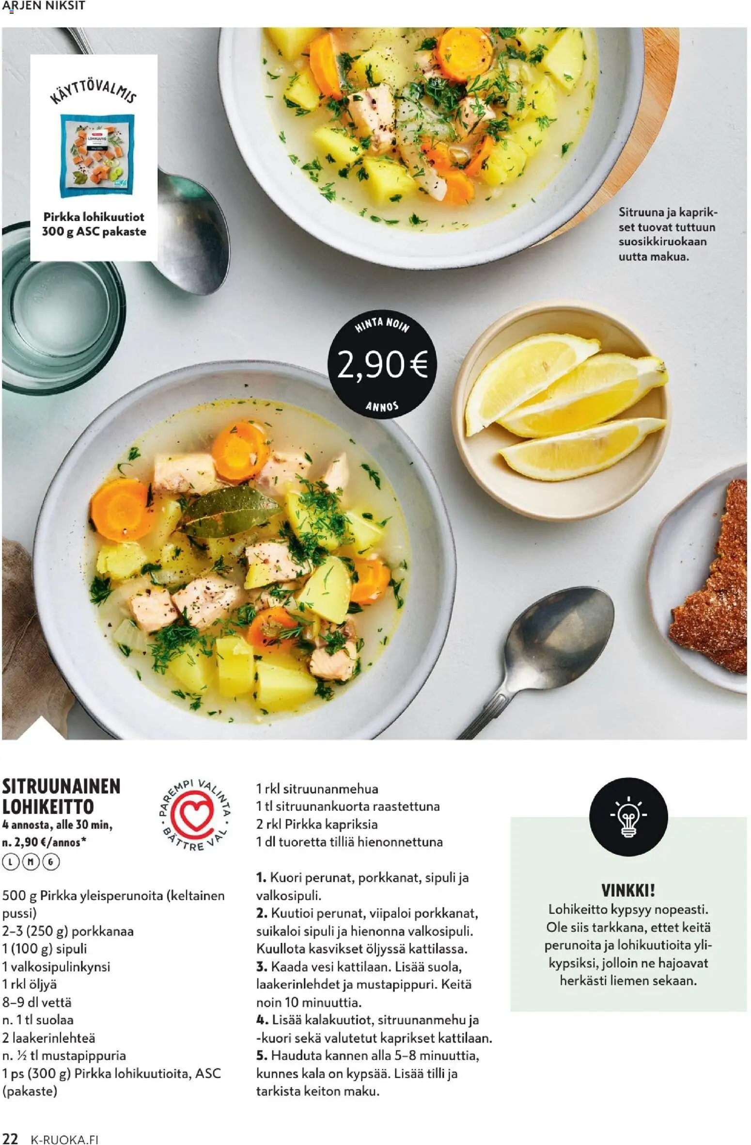 K-Market - K-Ruoka – voimassa 04.02.2026 alkaen | Sivu: 22