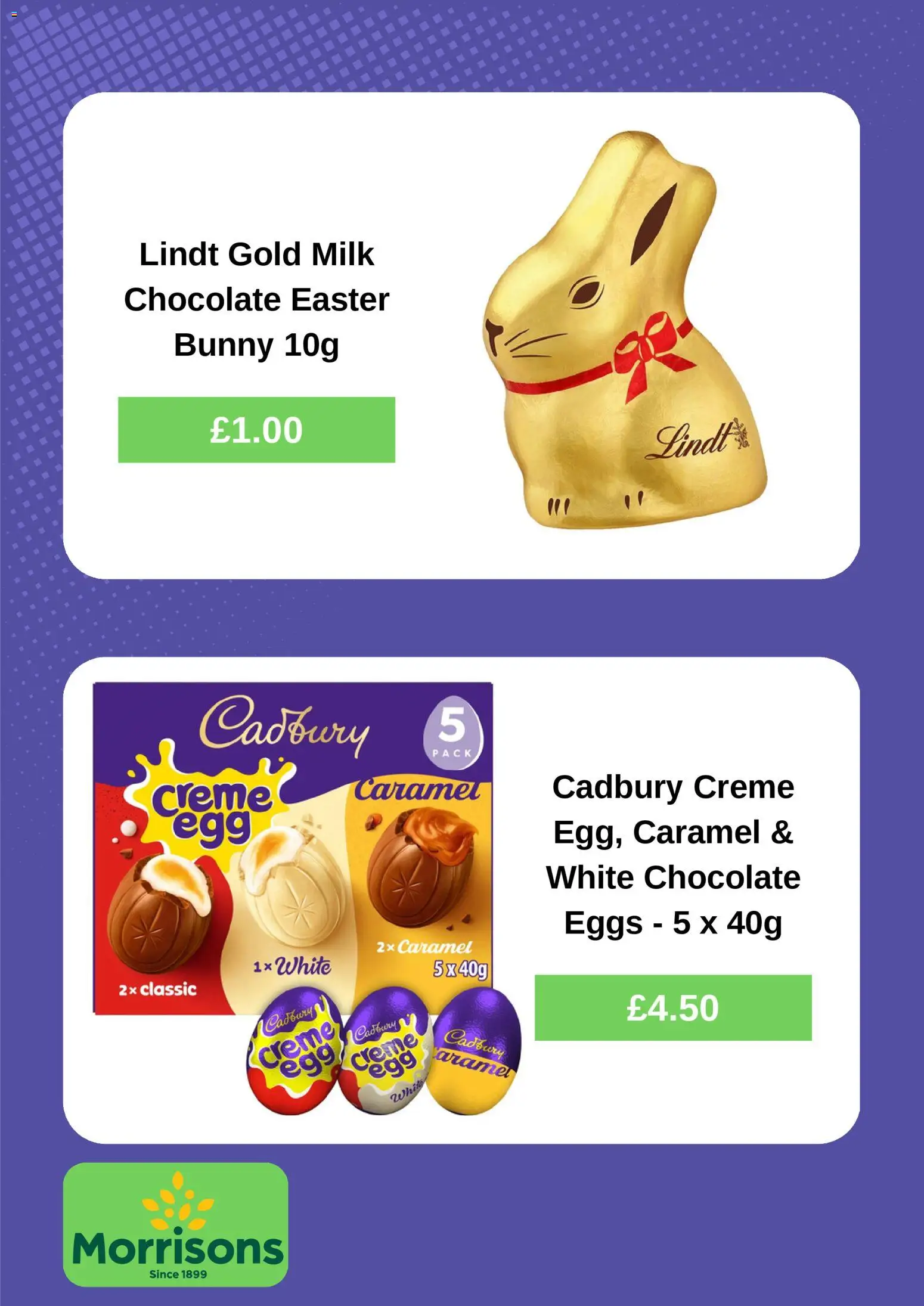 {H1} | Page: 5 | Products: Milk, Eggs, Chocolate, Luges