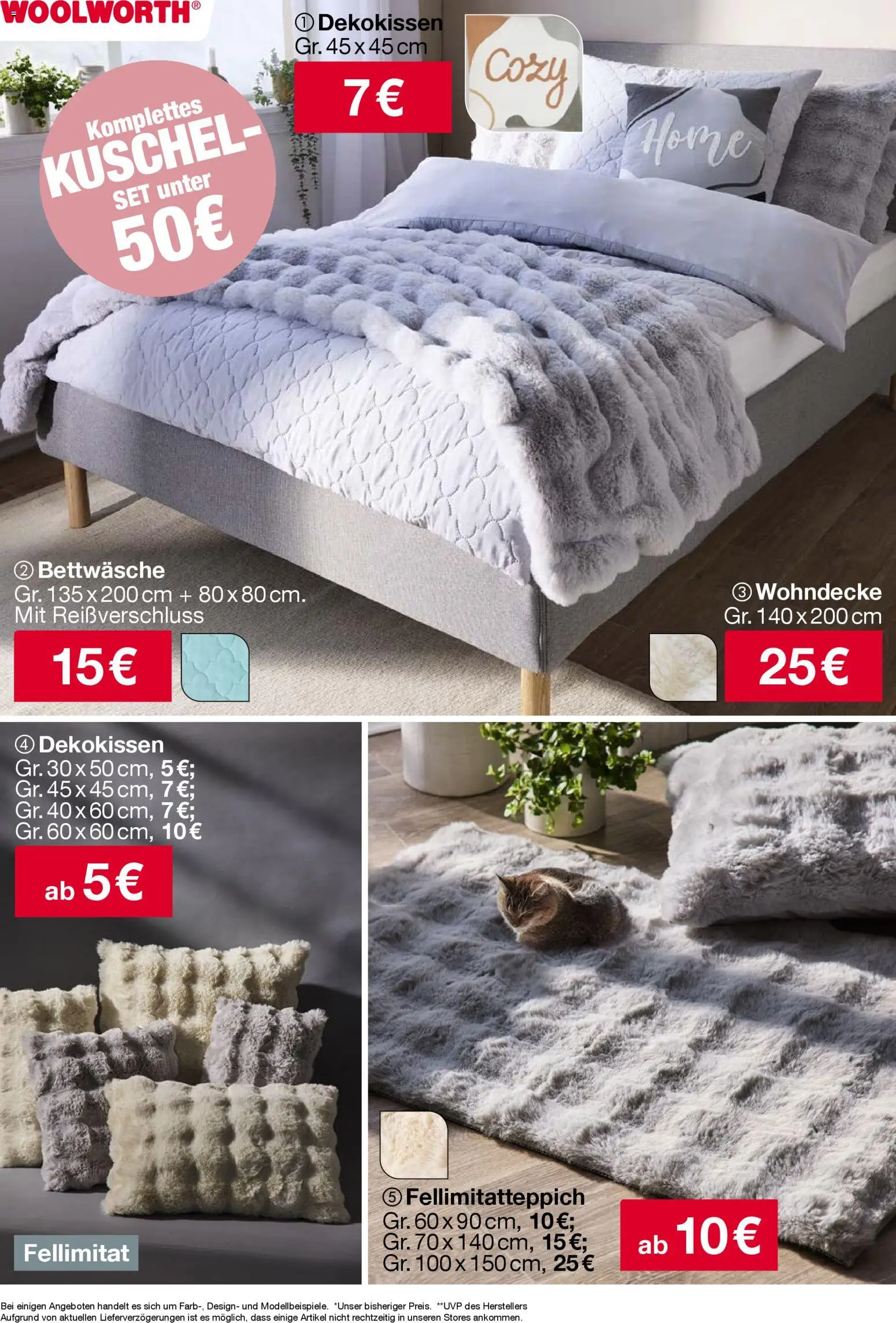 Woolworth Prospekt 	 – gültig ab 24.10.2025 | Seite: 20 | Produkte: Bettwäsche