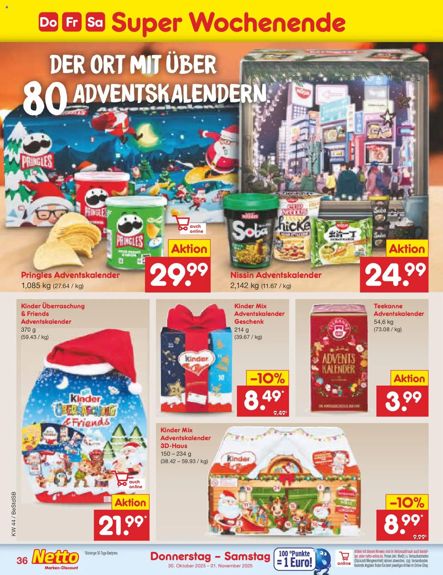 Netto Marken-Discount Prospekt 	 – gültig ab 27.10.2025 | Seite: 40 | Produkte: Teekanne, Pringles