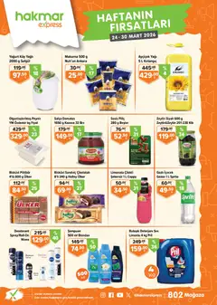 24.03.2026 tarihinden itibaren geçerli olan Hakmar Express kataloğu önizlemesi