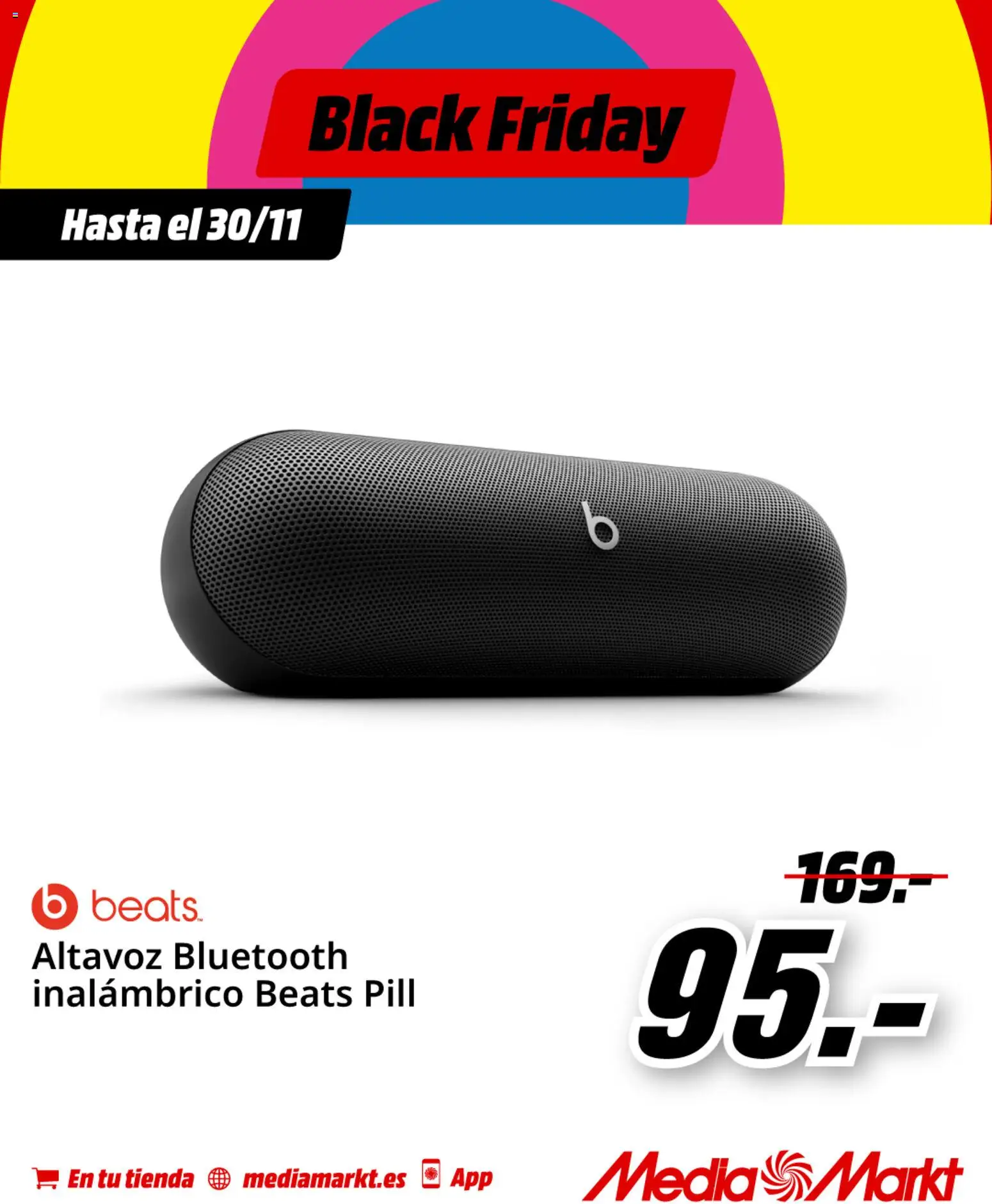 Media Markt Black Friday │ válido desde el 25.11.2025 | Página: 3 | Productos: Altavoz