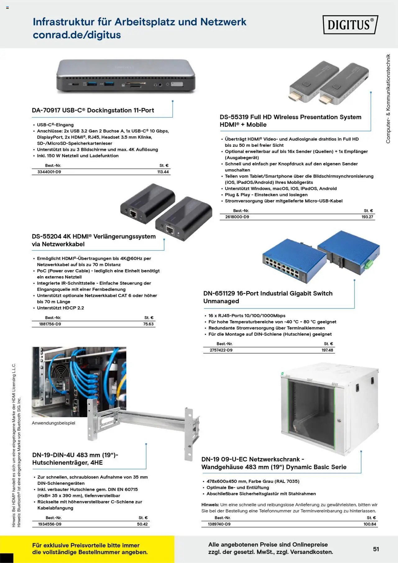 Conrad - Markenkatalog - gültig ab dem 25.08.2025 | Seite: 53 | Produkte: Headset, Netzteil, Computer, Video