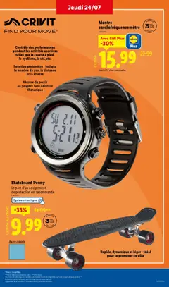  | Page: 31 | Produits: Ceinture, Montre, Skateboard, Podomètre